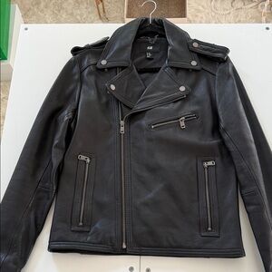 H&M Black Biker Jacket
